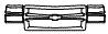 Grille Kit pattern for the 2014 Chevrolet Silverado