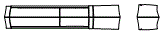 Rocker Panel Kit pattern for the 2006 Chevrolet Pickup
