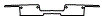 Rear Bumper Kit pattern for the 2019 Chevrolet Silverado/1500 LD (Previous Generation)