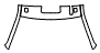 Roof and A-Pillar Kit pattern for the 2016 GMC Sierra