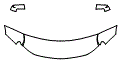 Hood, Fender and Mirror Kit pattern for the 2026 Chevrolet Silverado