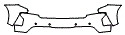 Bumper Kit pattern for the 2022 Chevrolet Silverado LTD (Previous Generation)