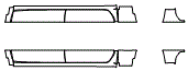 Rocker Panel Kit pattern for the 2026 Chevrolet Silverado