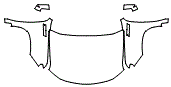 Full Hood, Fender and Mirror Kit pattern for the 2026 Chevrolet Silverado