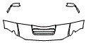 Hood, Fender and Mirror Kit pattern for the 2020 Chevrolet Silverado