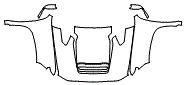 Full Hood, Fender and Mirror Kit pattern for the 2020 Chevrolet Silverado