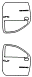 Door Kit pattern for the 2026 Chevrolet Silverado HD