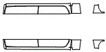 Rocker Panel Kit pattern for the 2026 Chevrolet Silverado