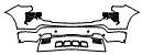 Bumper Kit pattern for the 2026 Chevrolet Silverado