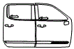 Door Kit pattern for the 2026 Chevrolet Silverado