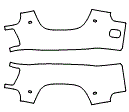 Outer Bed Panel Kit pattern for the 2026 Chevrolet Silverado HD