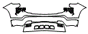 Bumper Kit pattern for the 2026 Chevrolet Silverado