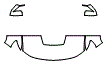 Hood, Fender and Mirror Kit pattern for the 2022 Chevrolet Colorado