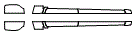 Rocker Panel Kit pattern for the 2022 Chevrolet Colorado