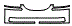 Bumper Kit pattern for the 2006 Chevrolet Aveo