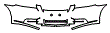 Bumper Kit pattern for the 2010 Chevrolet Aveo