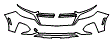 Bumper Kit pattern for the 2022 Chevrolet Equinox