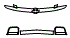 Grille and Lower Bumper Kit pattern for the 2008 Chevrolet Equinox