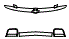 Grille and Lower Bumper Kit pattern for the 2008 Chevrolet Equinox