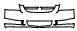 Grille and Bumper Kit pattern for the 2010 Chevrolet Cobalt