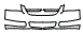 Grille and Bumper Kit pattern for the 2005 Chevrolet Cobalt