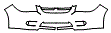 Grille and Bumper Kit pattern for the 2008 Chevrolet Cobalt