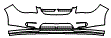 Grille and Bumper Kit pattern for the 2010 Chevrolet Cobalt