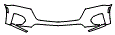 Bumper Kit pattern for the 2024 Chevrolet Traverse Limited (Previous Generation)