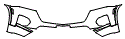 Bumper Kit pattern for the 2024 Chevrolet Traverse Limited (Previous Generation)