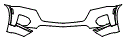 Bumper Kit pattern for the 2024 Chevrolet Traverse Limited (Previous Generation)