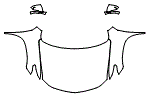 Full Hood, Fender and Mirror Kit pattern for the 2024 Chevrolet Traverse Limited (Previous Generation)
