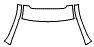 A-Pillar and Roof Kit pattern for the 2024 Chevrolet Traverse Limited (Previous Generation)