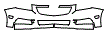 Bumper Kit pattern for the 2013 Chevrolet Cruze