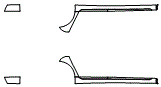 Rocker Panel Kit pattern for the 2016 Chevrolet Cruze Limited