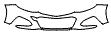 Bumper Kit pattern for the 2018 Chevrolet Cruze