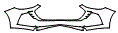Bumper Kit pattern for the 2019 Chevrolet Cruze