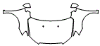 Full Hood, Fender and Mirror Kit pattern for the 2016 Chevrolet Sonic