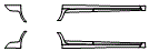 Rocker Panel Kit pattern for the 2020 Chevrolet Sonic