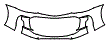Bumper Kit pattern for the 2020 Chevrolet Sonic