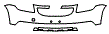Bumper Kit pattern for the 2012 Chevrolet Orlando