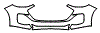 Bumper Kit pattern for the 2022 Chevrolet Spark