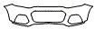 Bumper Kit pattern for the 2017 Chevrolet Trax