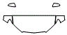 Hood, Fender and Mirror Kit pattern for the 2017 Chevrolet SS