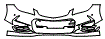 Bumper Kit pattern for the 2017 Chevrolet SS