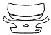 Trunk Lid Kit pattern for the 2017 Chevrolet SS