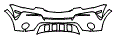Bumper pattern for the 2013 Chevrolet Captiva Sport