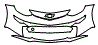 Bumper Kit pattern for the 2017 Chevrolet Bolt EV