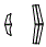 C-Pillar and B-Pillar Kit pattern for the 2023 Chevrolet Bolt EUV