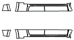 Rocker Panel Kit pattern for the 2013 Dodge Ram