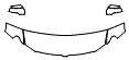 Hood, Fender and Mirror Kit pattern for the 2026 RAM 1500
